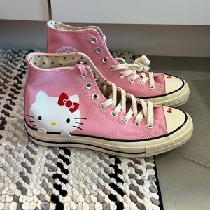 Converse Hello Kitty high too pink size 9 - brand new never worn